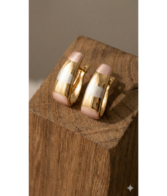 Tri-tone curved hoop